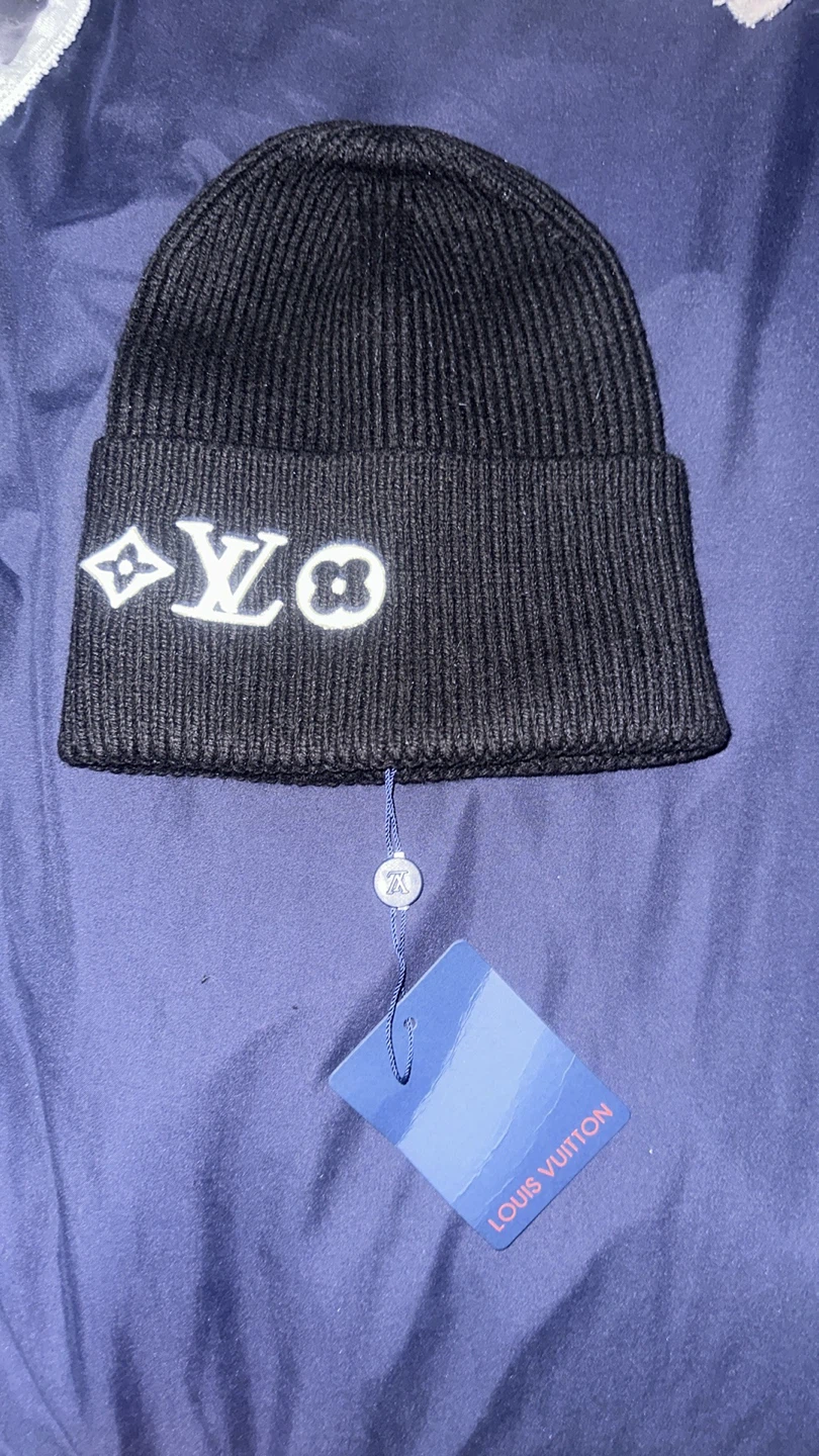 Louis Vuitton Beanie Hat Black