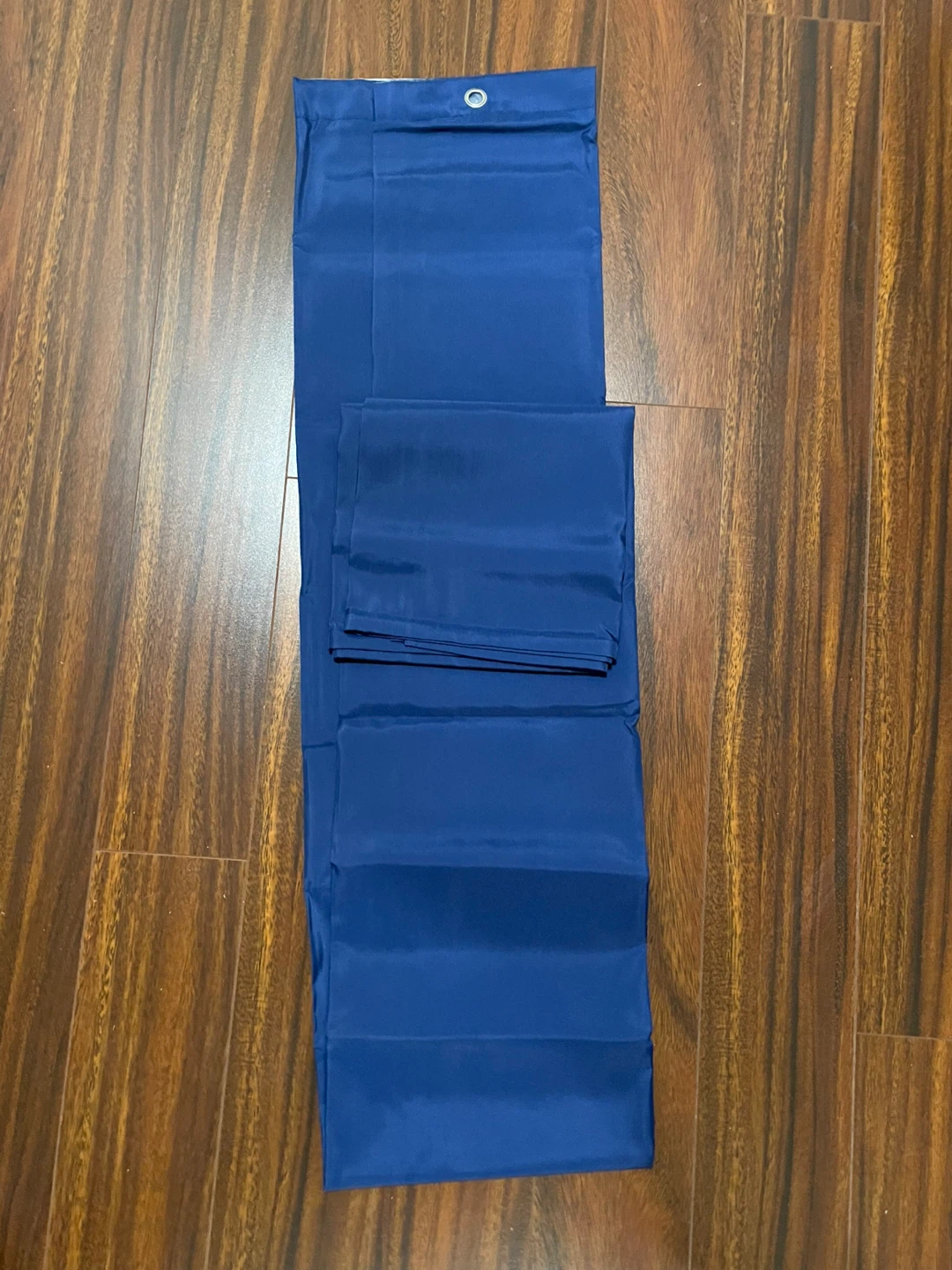 Wabasso navy shower curtain / liner, weighted hem, 70x72 - photo 4