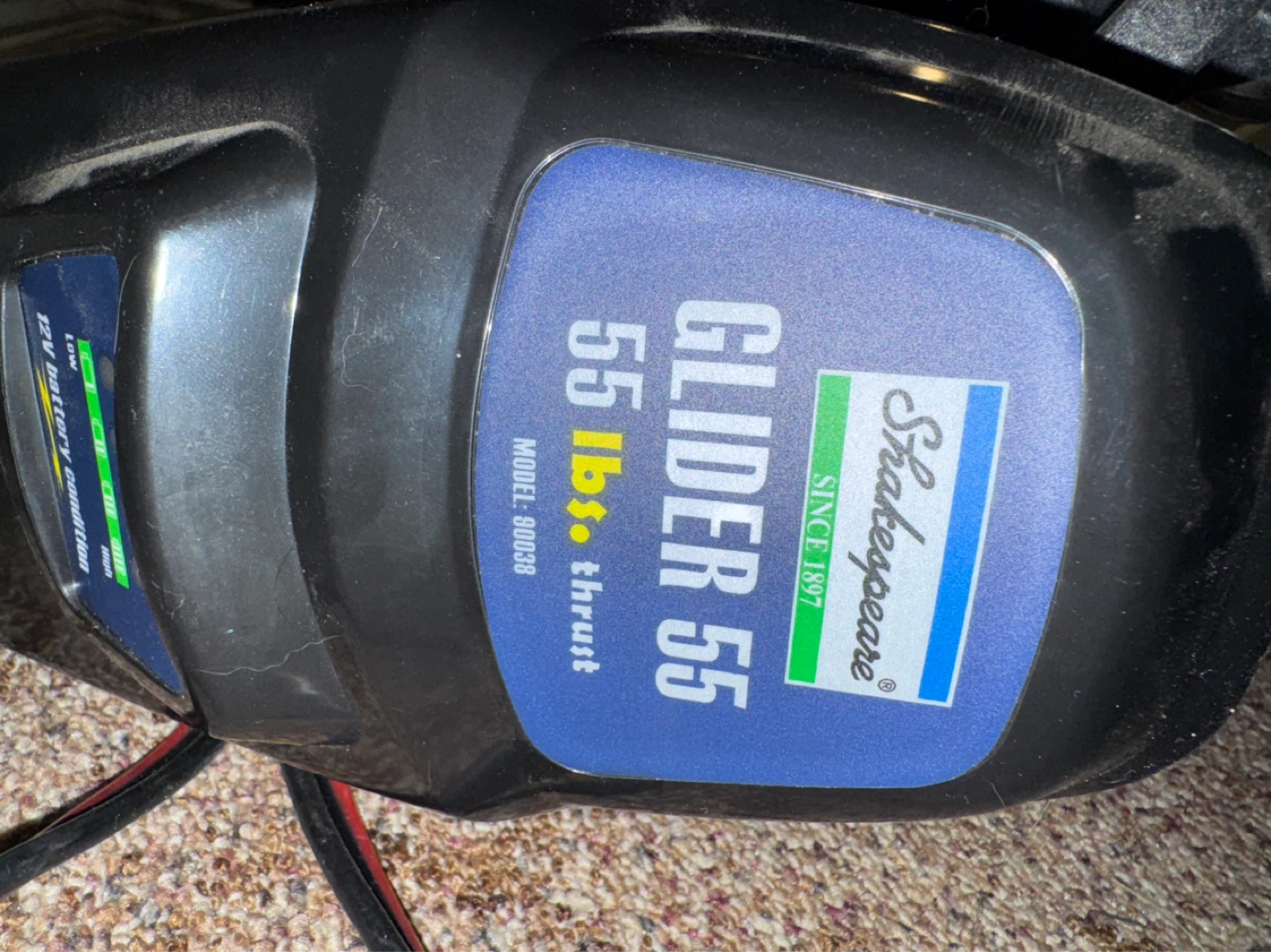 Shakespeare "GLIDER 55" 55 lbs Thrust Trolling Motor