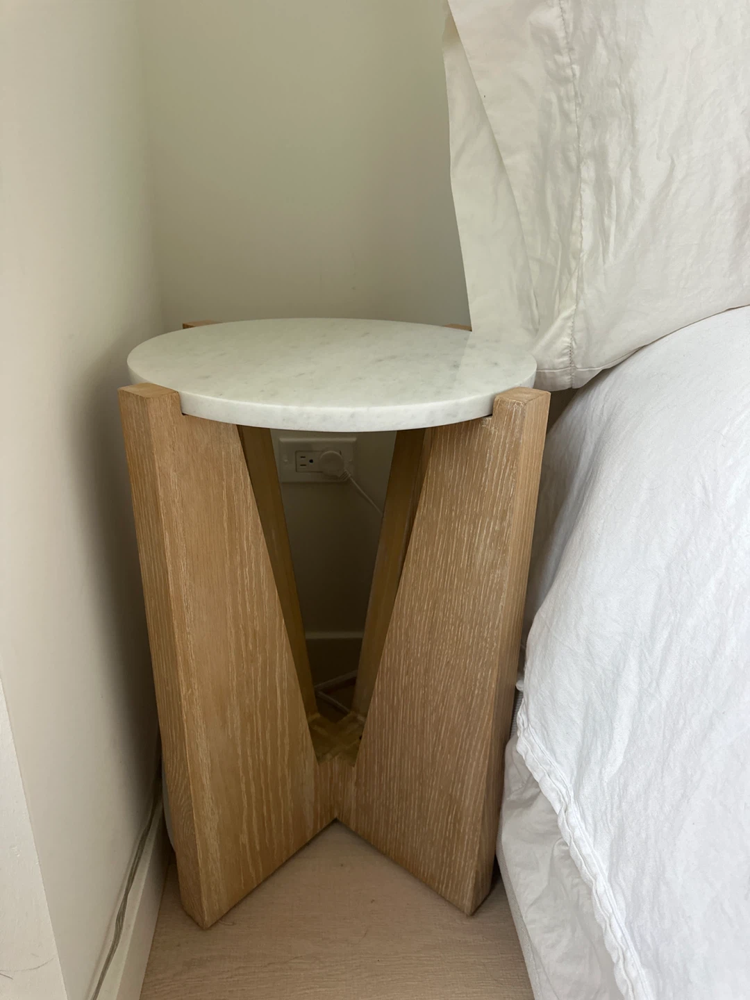 Marble Top Side Table