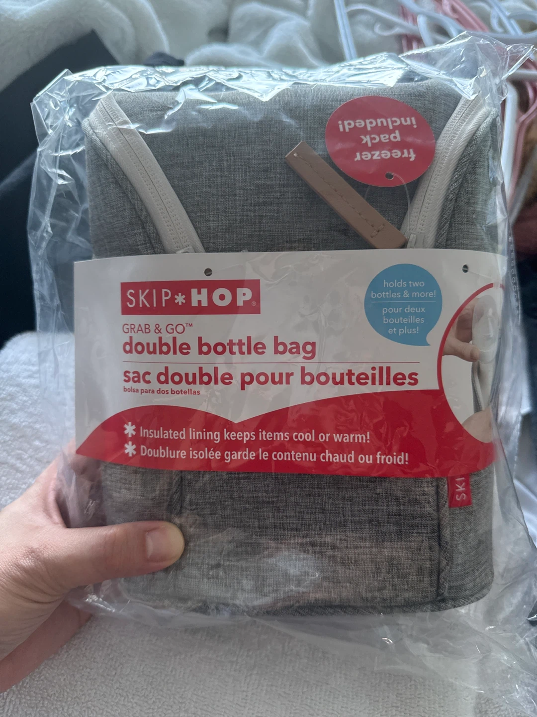 Skip Hop Grab & Go Double Bottle Bag