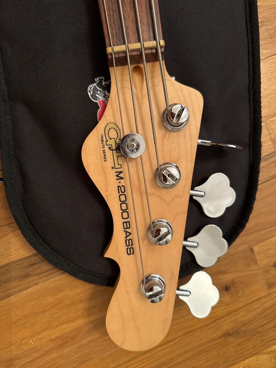 G&L M-2000 Tribute Series Bass Guitar - Blue - photo 2