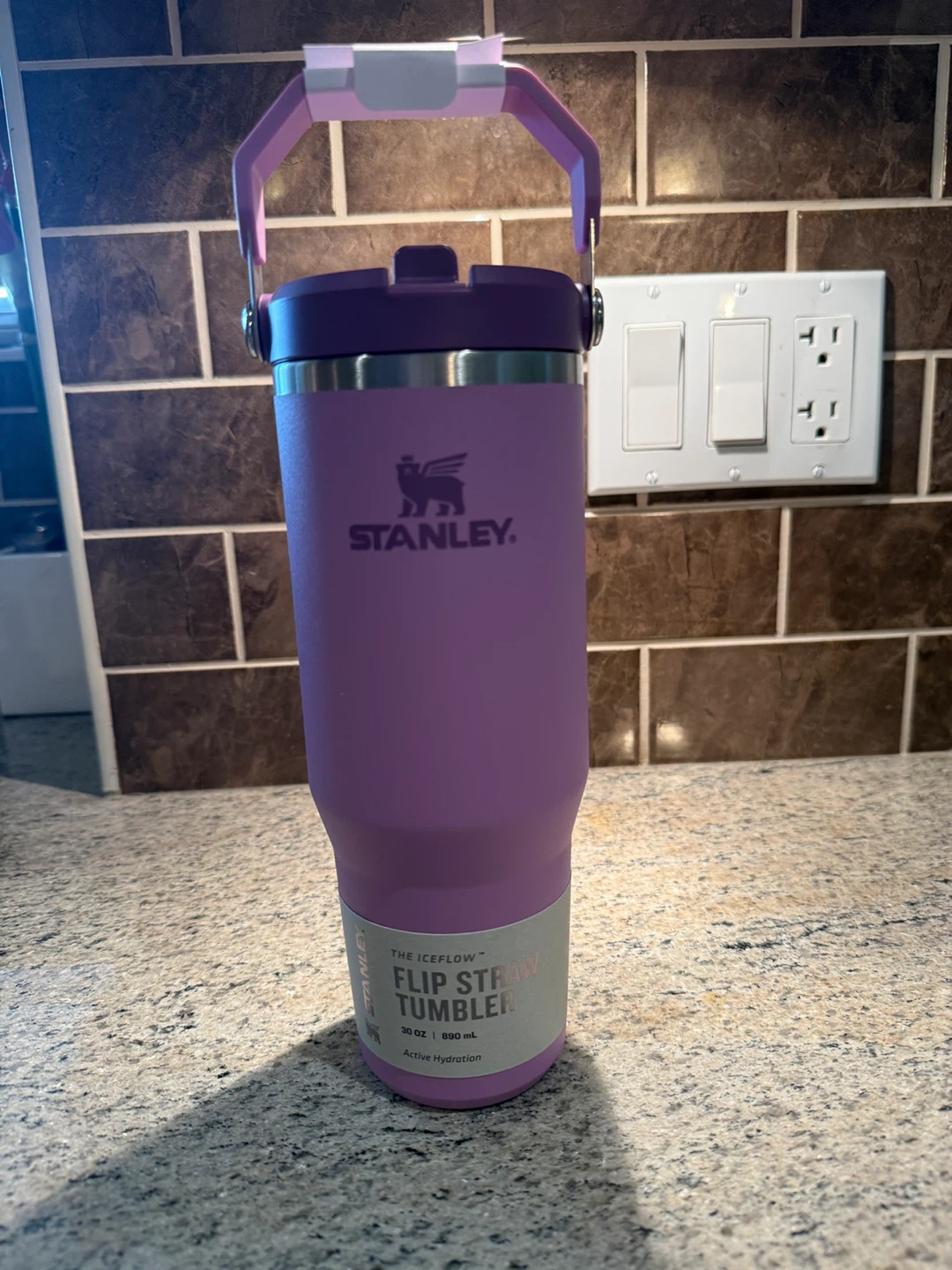 Stanley The IceFlow Flip Straw Tumbler - Lavender, 30 oz