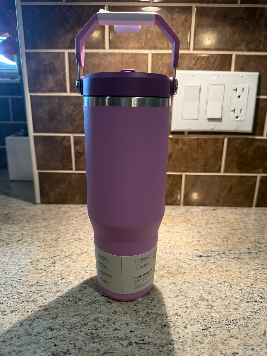 Stanley The IceFlow Flip Straw Tumbler - Lavender, 30 oz - photo 2