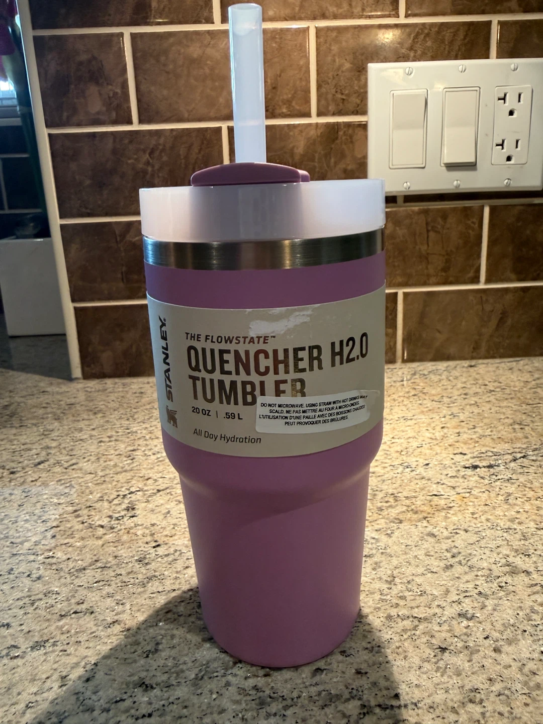 Stanley Quencher H2.0 Tumbler 20 oz Lilac