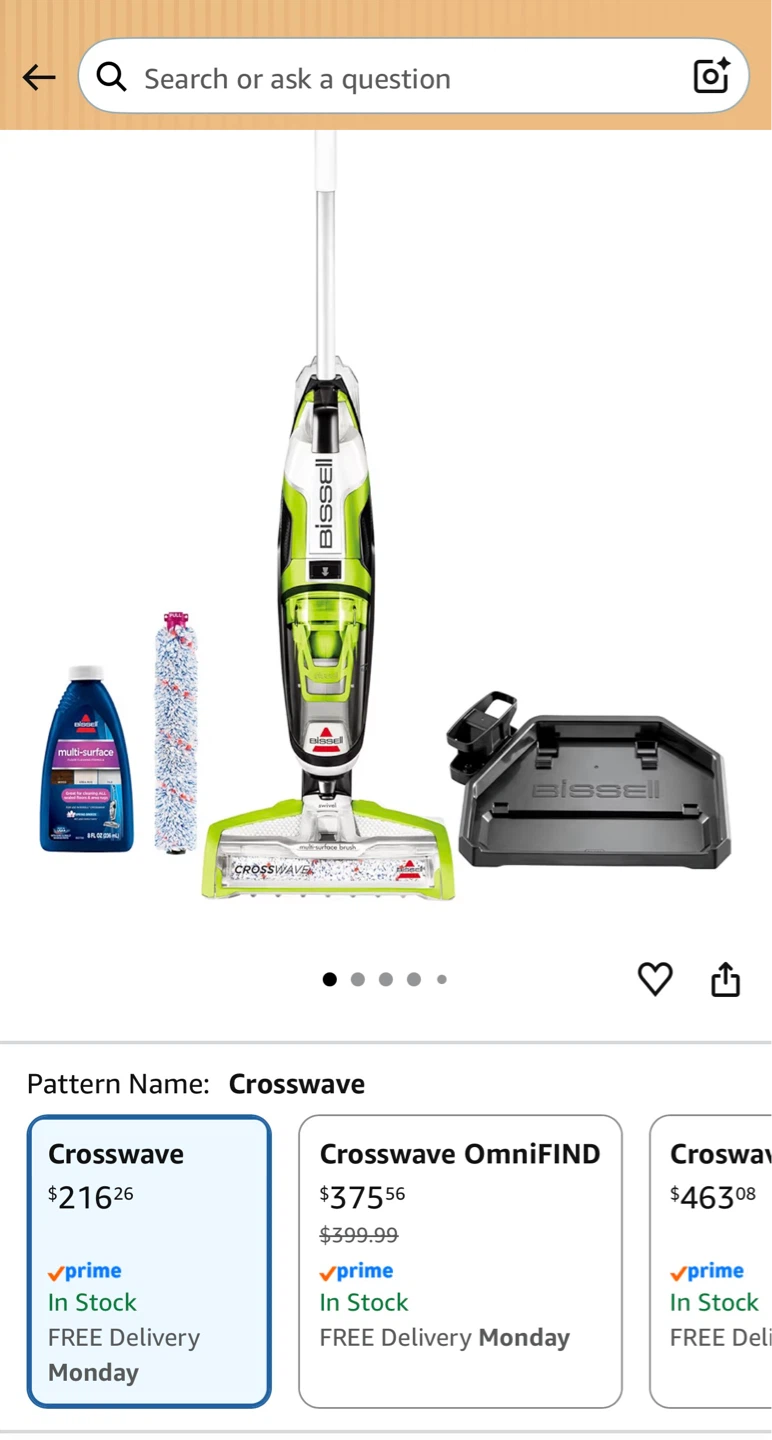 Bissell Crosswave Multi-Surface Cleaner - photo 2