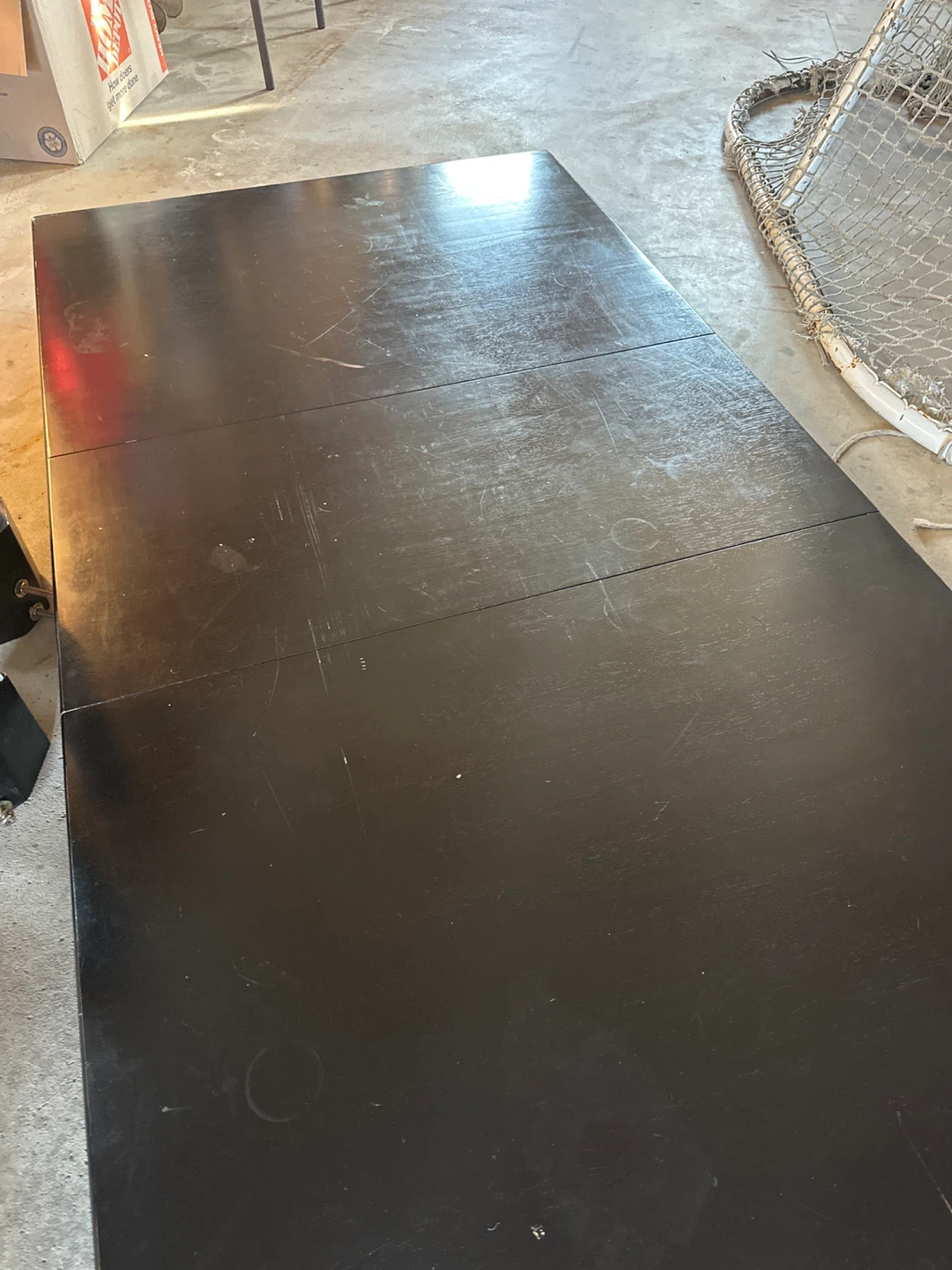 Black Dining Table Top and Legs - photo 3