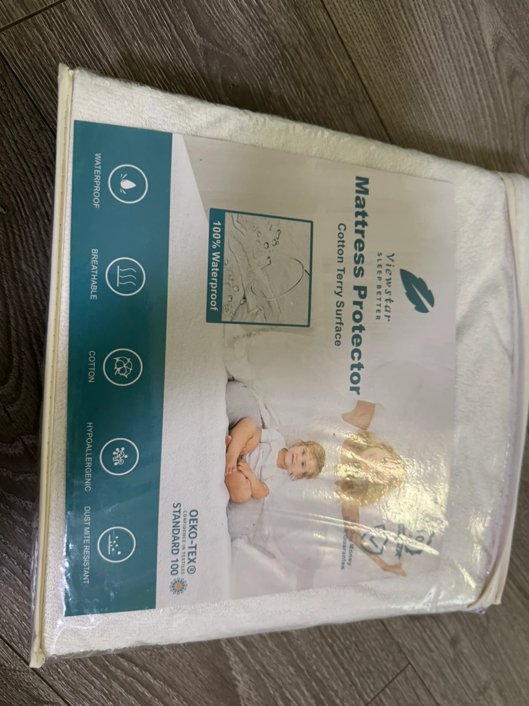 Viewstar Cotton Terry Mattress Protector