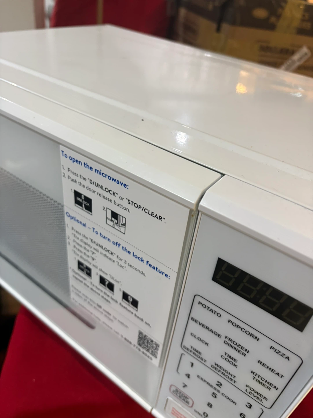 White Microwave Oven - photo 2