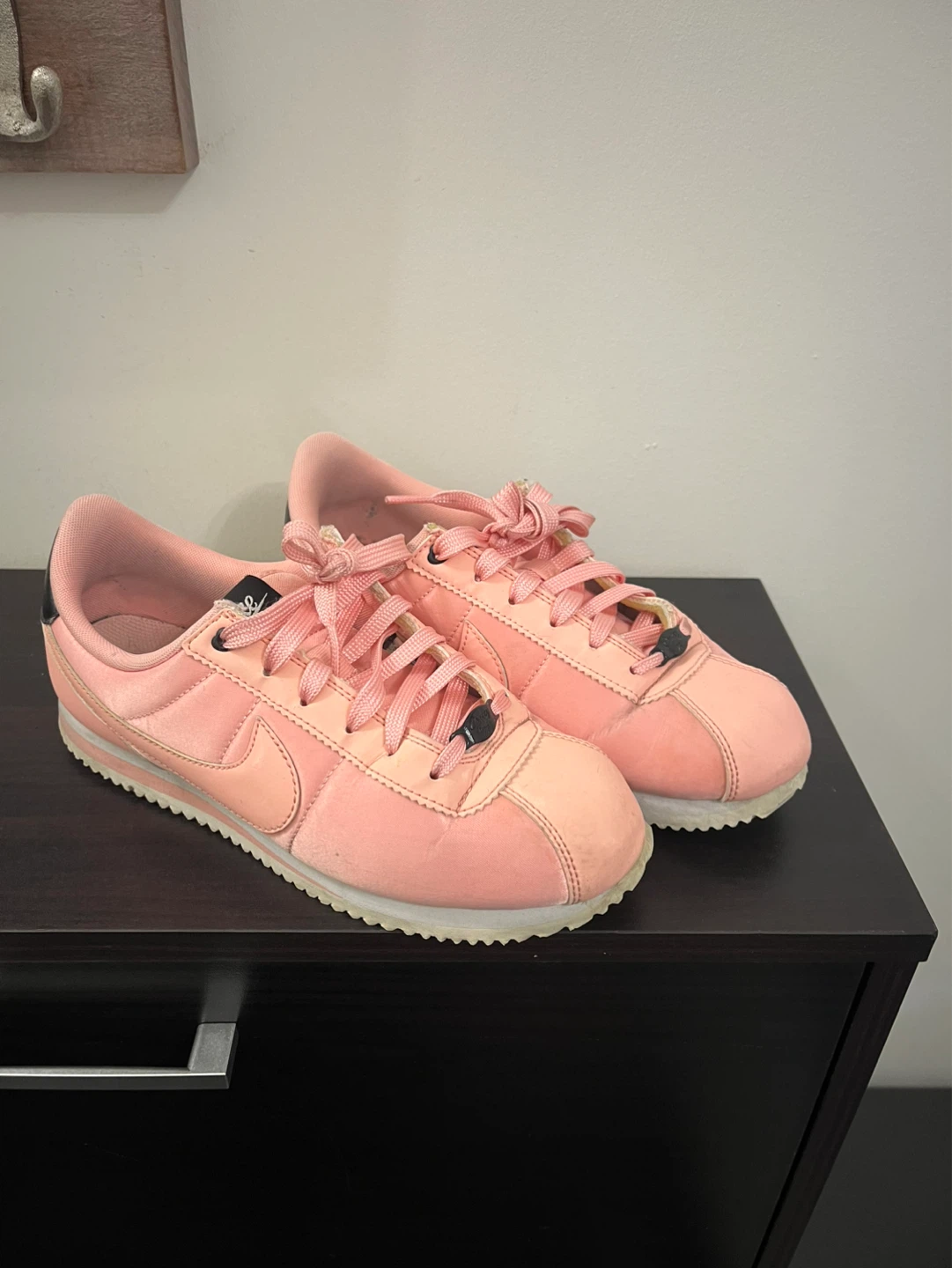 Pink Nike Cortez Sneakers