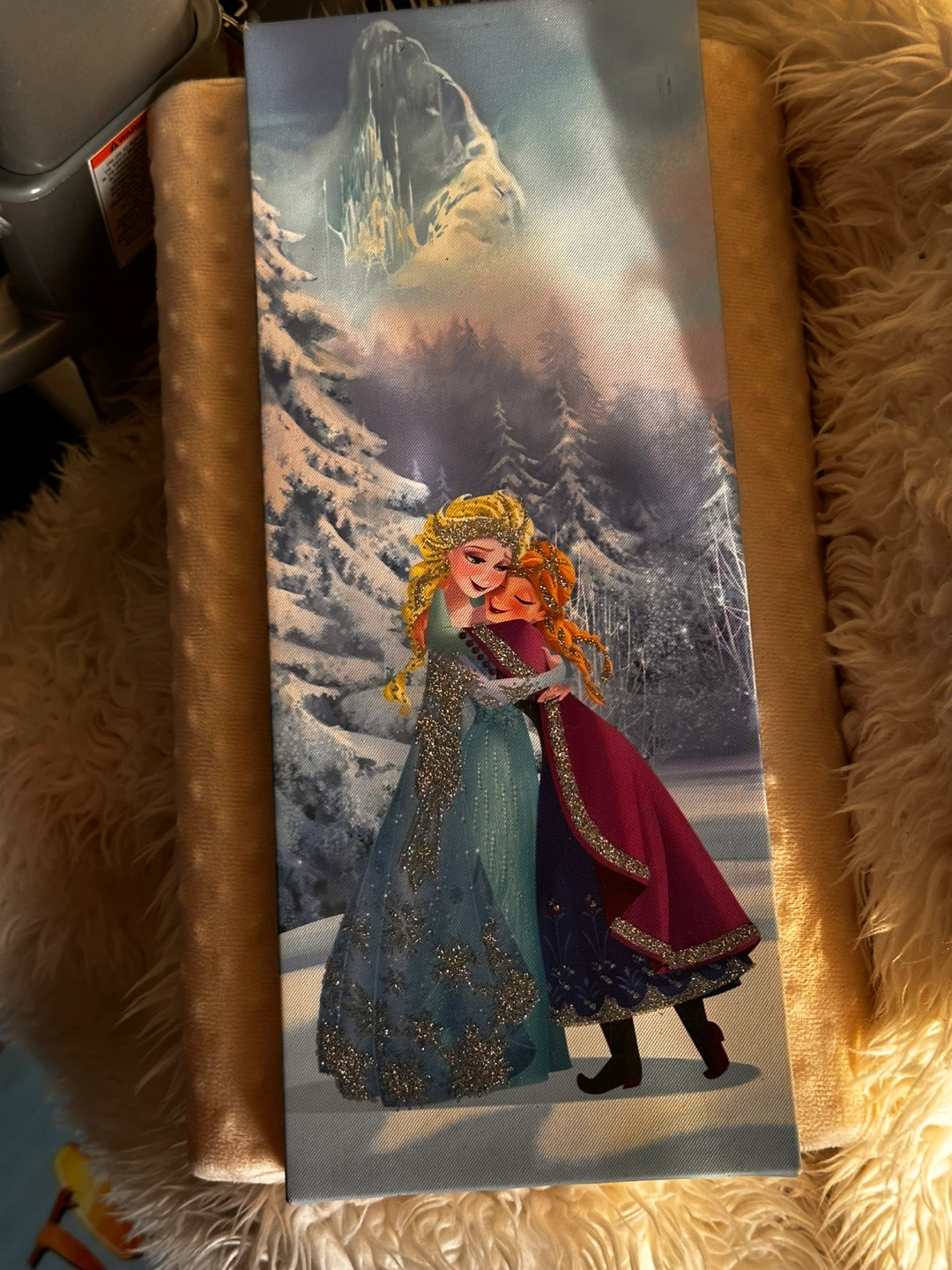 Disney Frozen Elsa and Anna Wall Art Canvas - photo 2