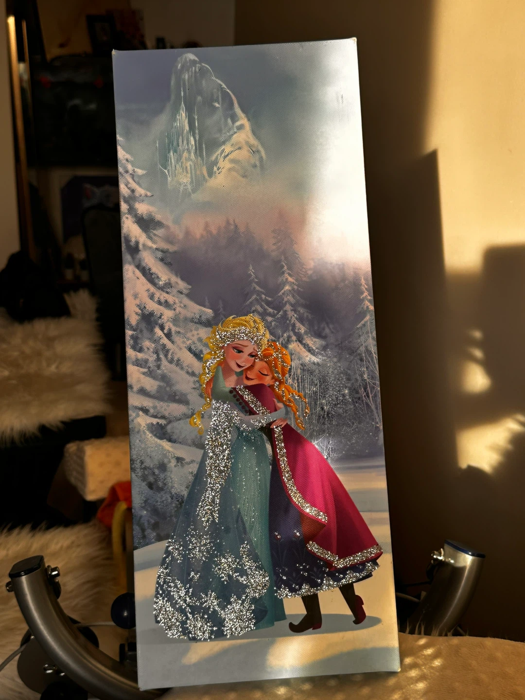 Disney Frozen Elsa and Anna Wall Art Canvas - photo 5