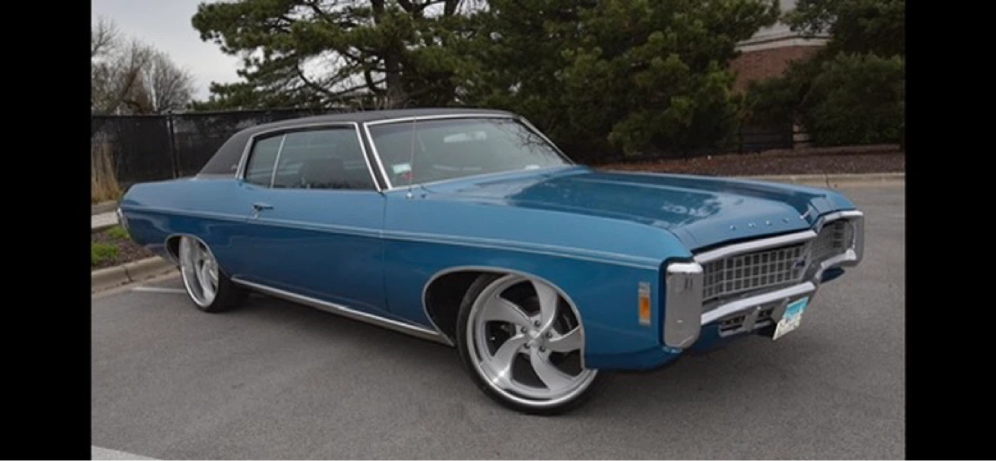 1969 Chevrolet Caprice 2dr Hardtop Classic Car