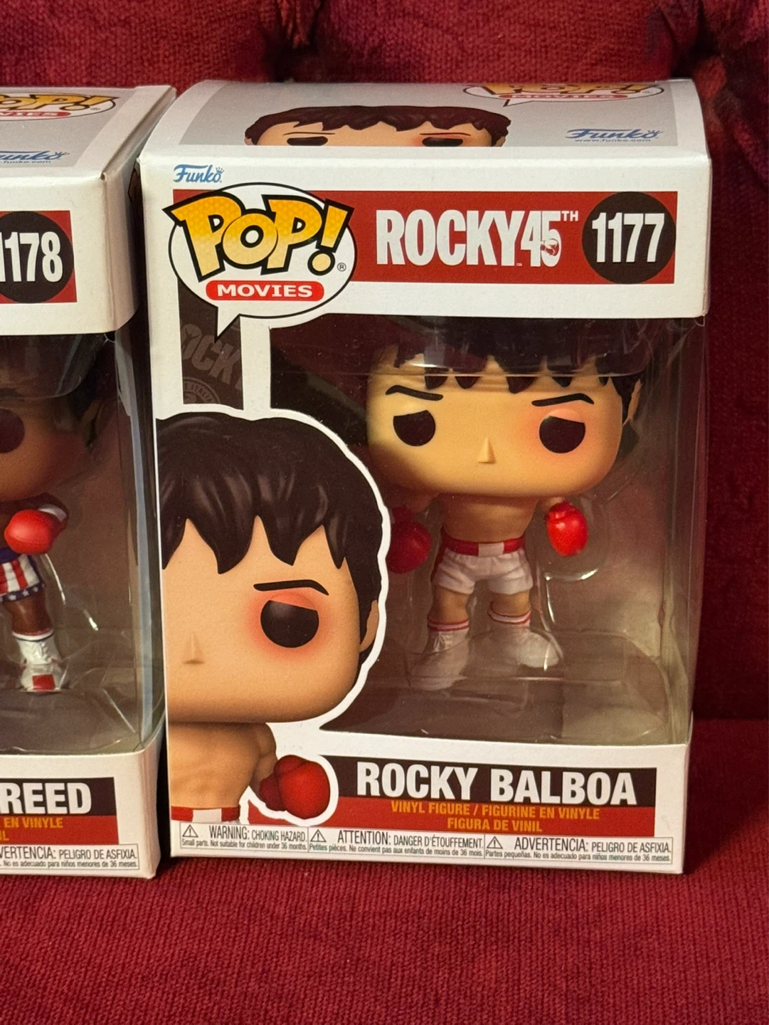 Funko Pop Apollo Creed & Rocky Balboa Figures - photo 3