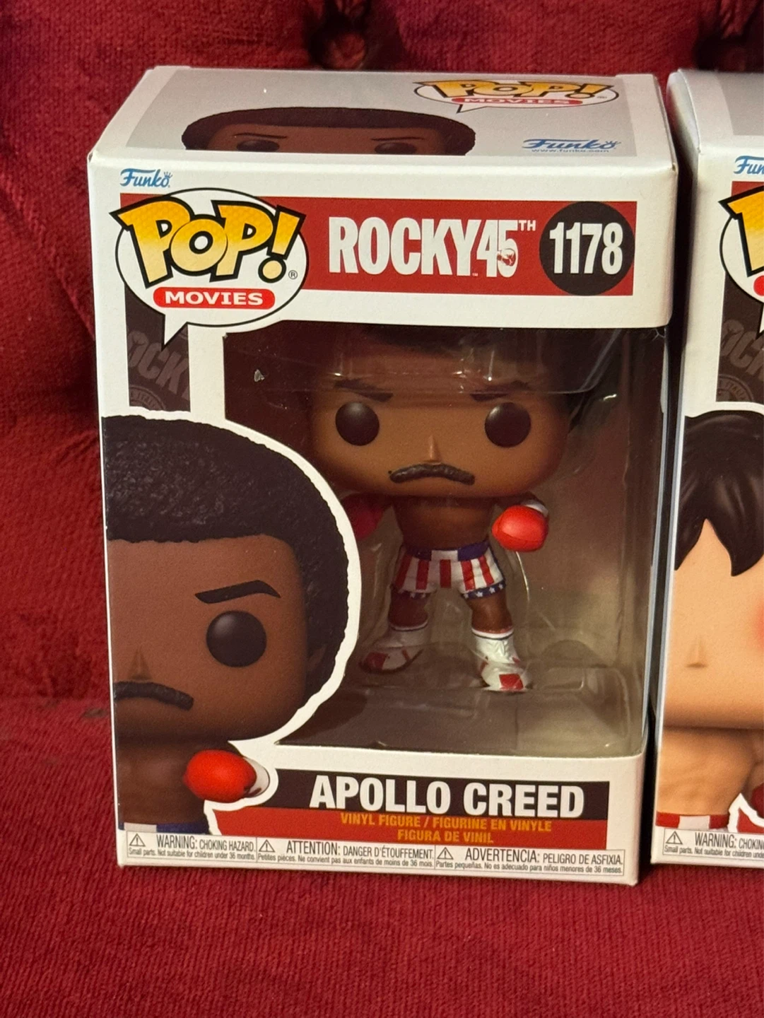 Funko Pop Apollo Creed & Rocky Balboa Figures - photo 2