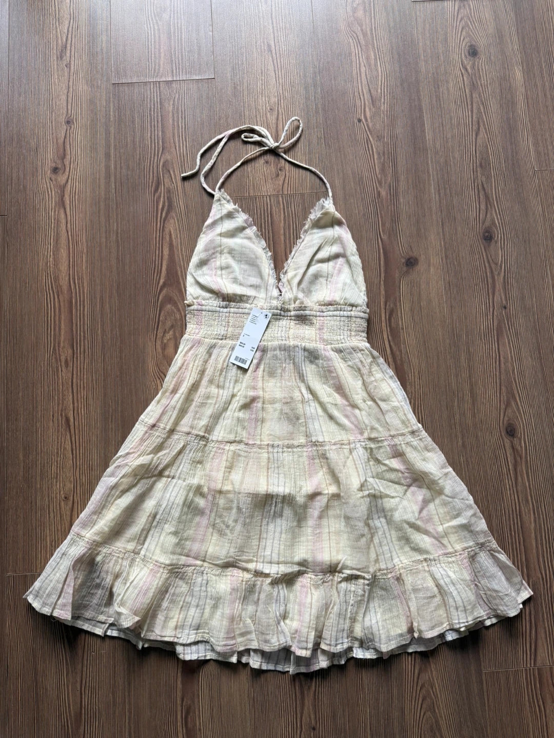 New with Tags! UO Striped Halter Dress🌱| Size Small - photo 3