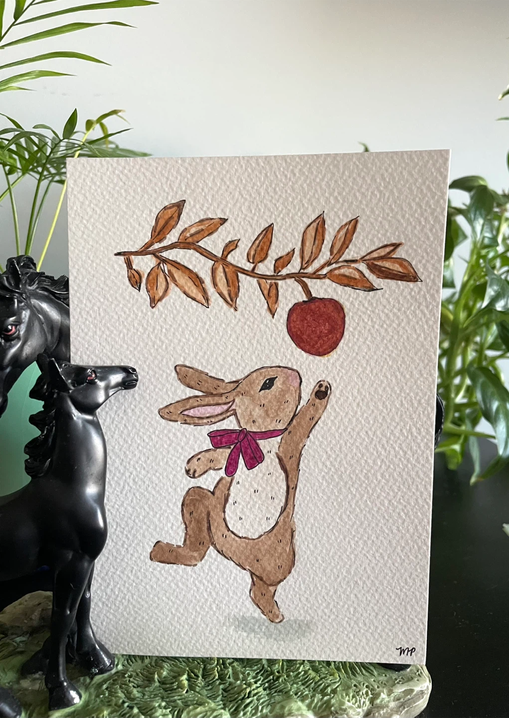 Watercolour Animal Paintings 5x7 - photo 3