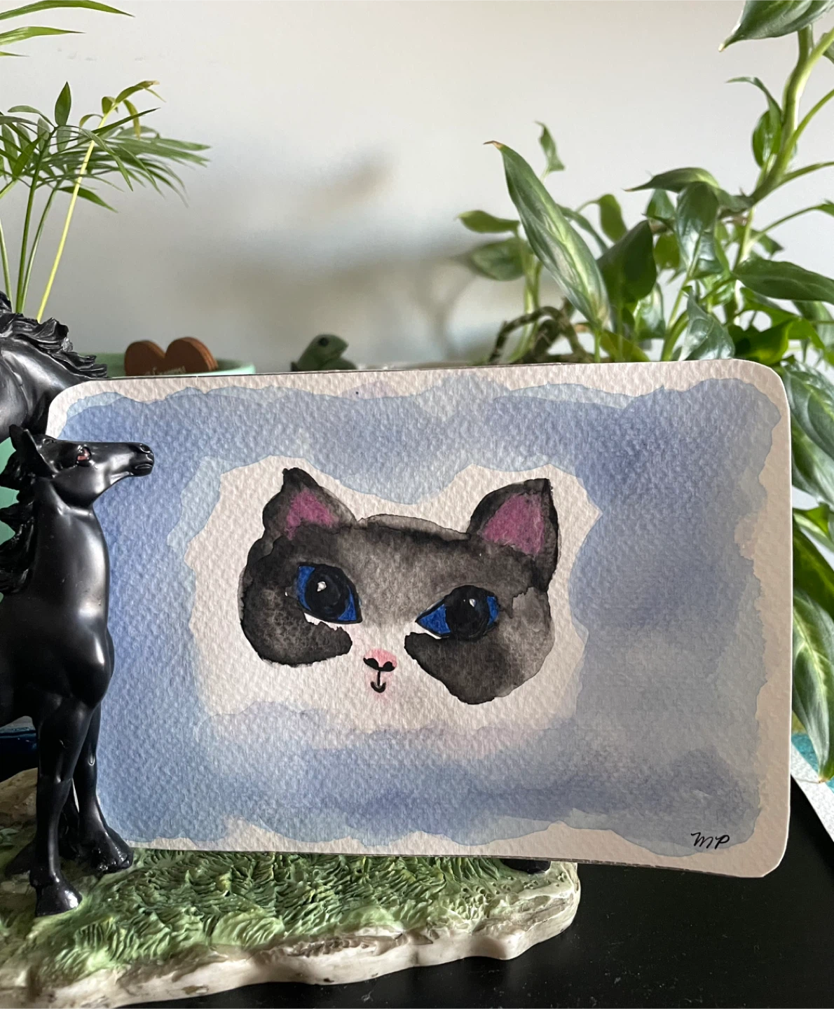 Watercolour Animal Paintings 5x7 - photo 4