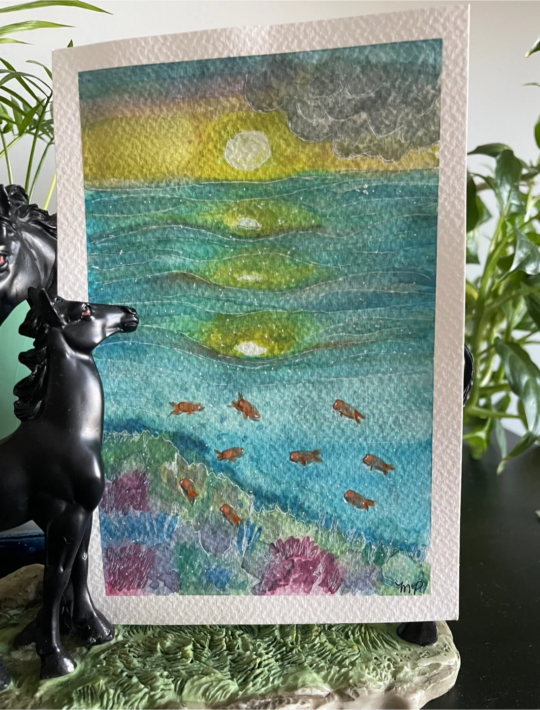 Watercolour Animal Paintings 5x7 - photo 5