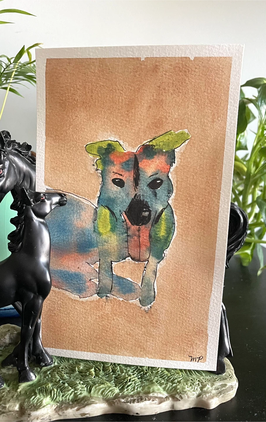 Watercolour Animal Paintings 5x7 - photo 4