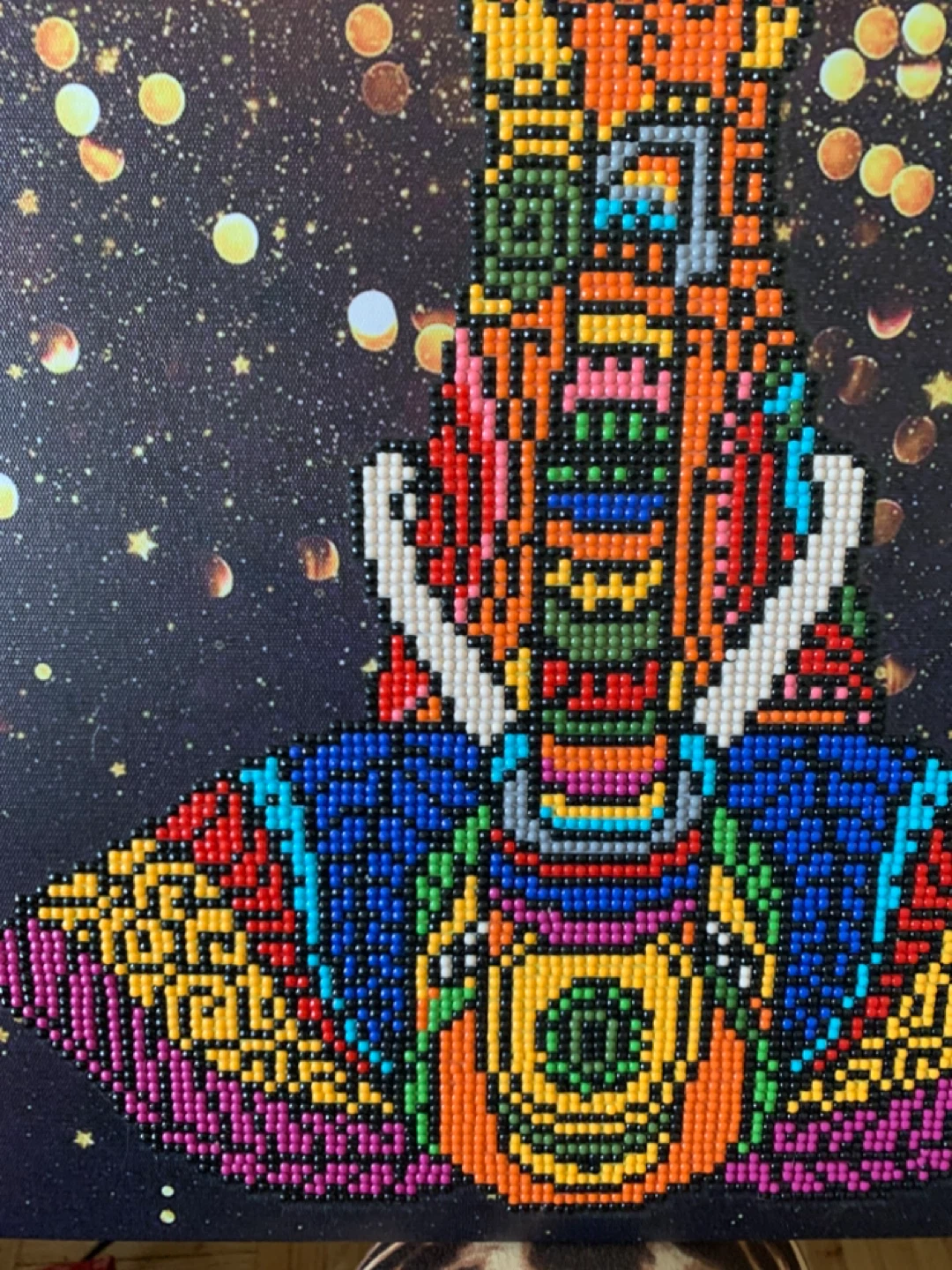 Beaded art work - photo 3