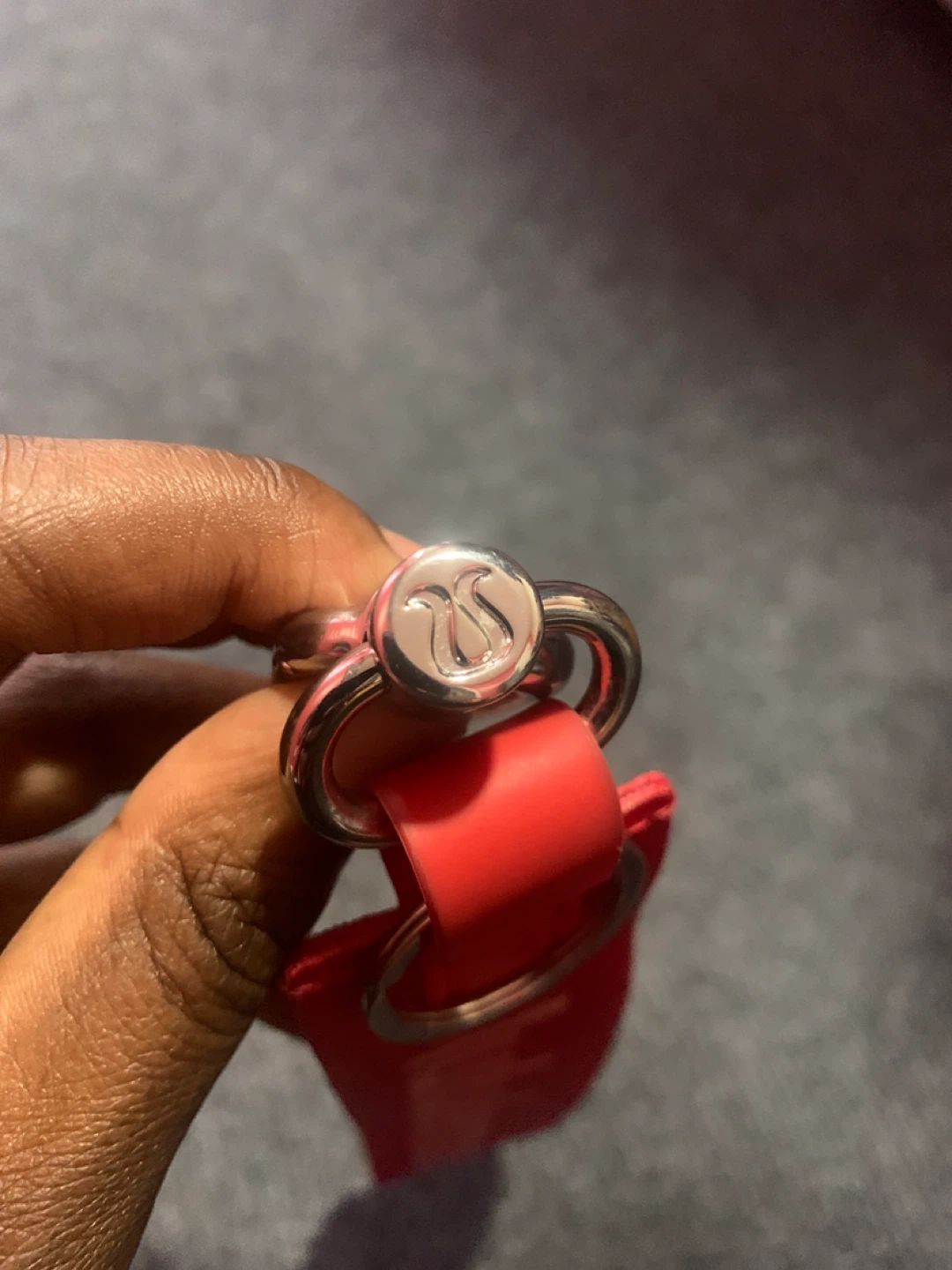 Lululemon Red Keychain/Bag Charm - photo 2