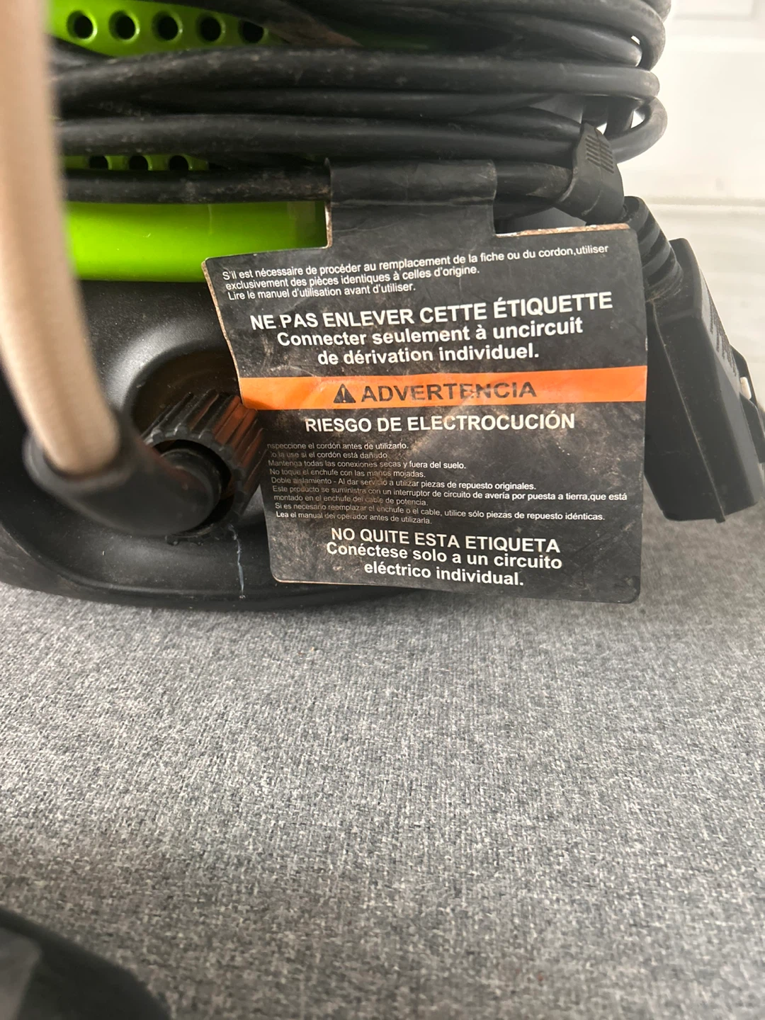 Greenworks 1600 PSI Electric Pressure Washer