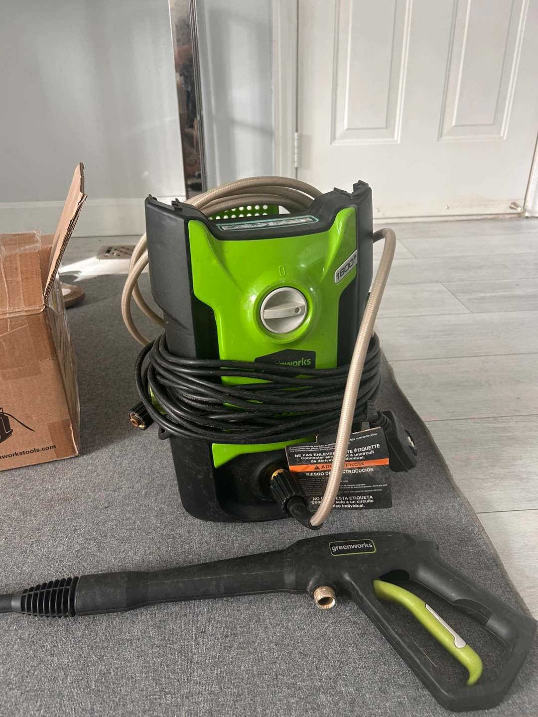 Greenworks 1600 PSI Electric Pressure Washer - photo 5