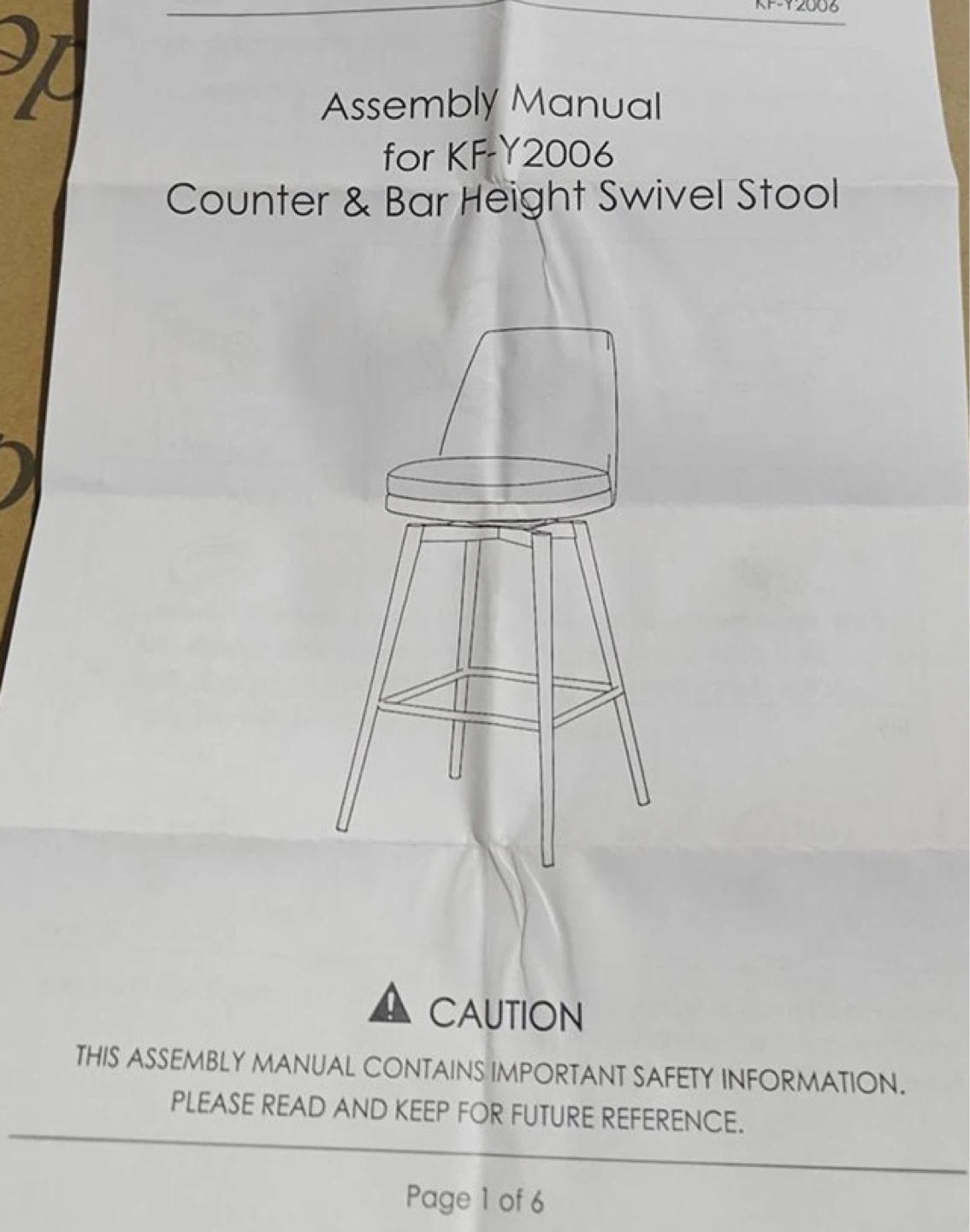New Faux Leather Swivel Bar Stools - 2 - photo 5
