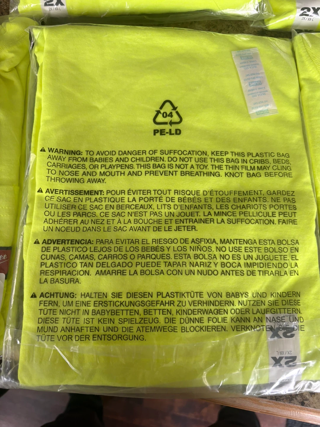 Milwaukee Hi-Vis Pocket T-Shirt - Yellow - 2X - photo 2