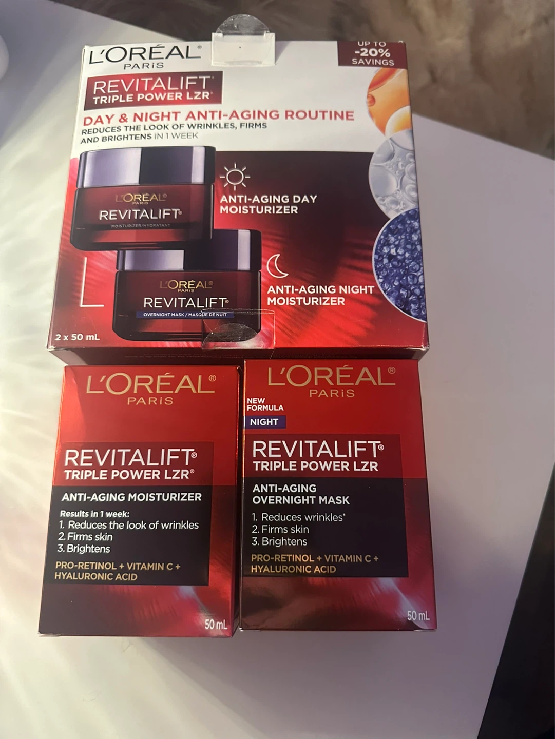 L'Oréal Paris Revitalift Triple Power LZR Day & Night Routine - photo 2