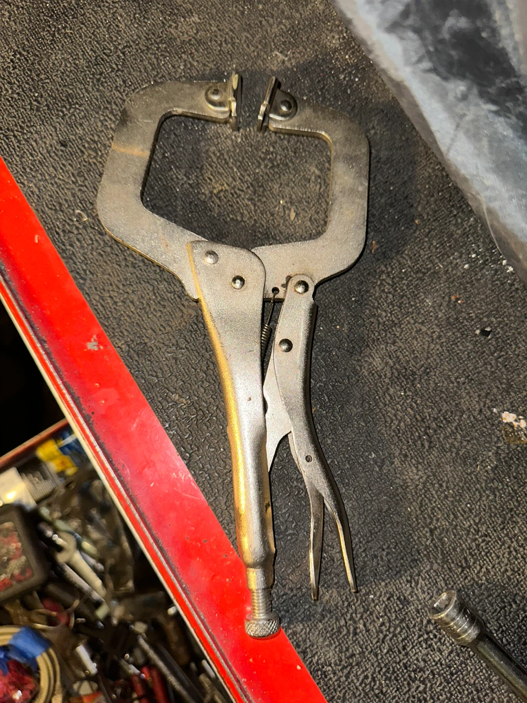 C-Clamp Locking Pliers