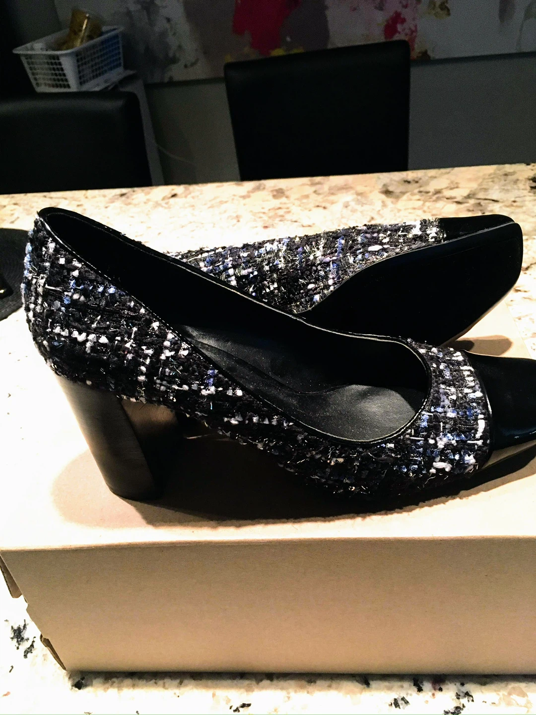 Nine West Women's Tweed Cap Toe Heels - photo 3