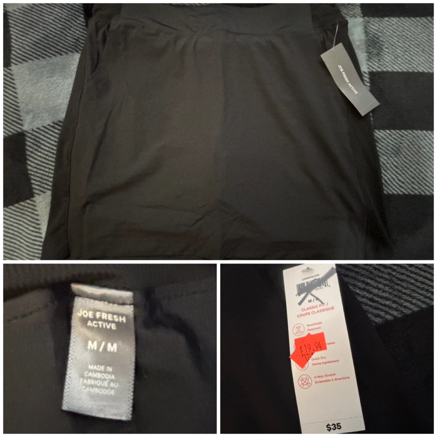 Joe Fresh Skort - *Size Women Medium/Black*