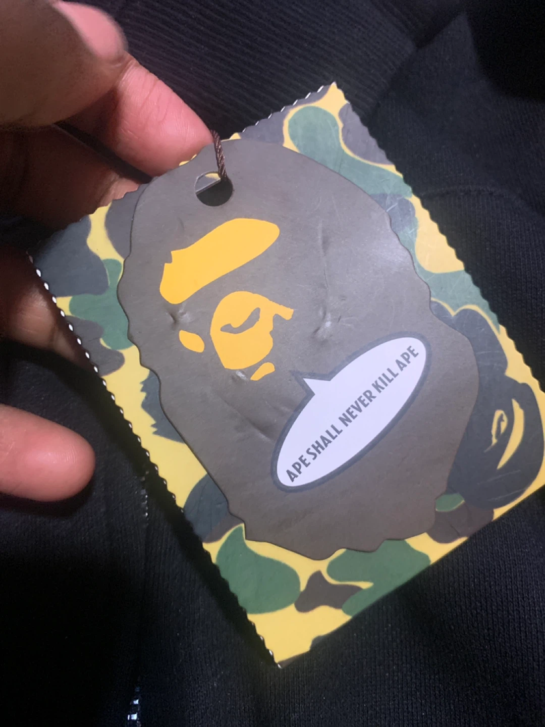 BAPE Full Zip Hoodie Shark Camo - photo 5