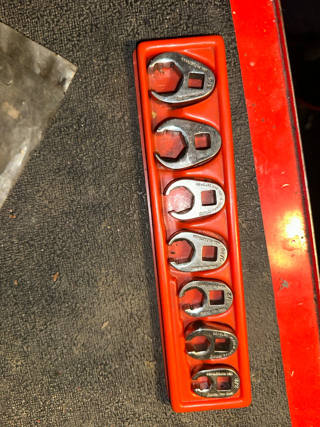 Snap-on Ratcheting Wrench Set