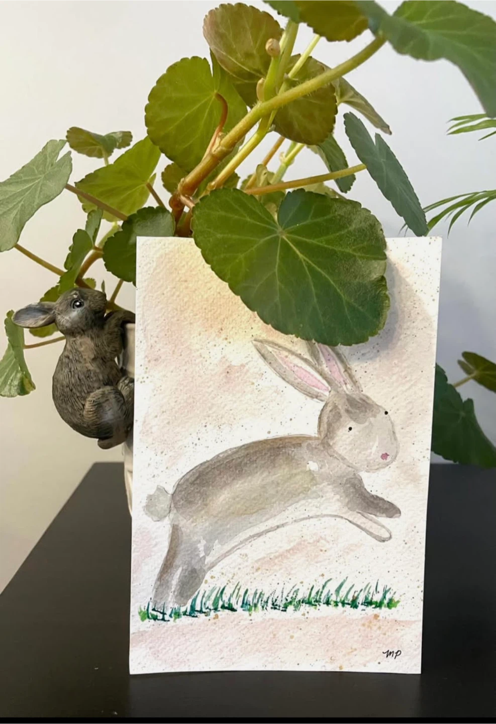 Watercolour Animals painting 5x7