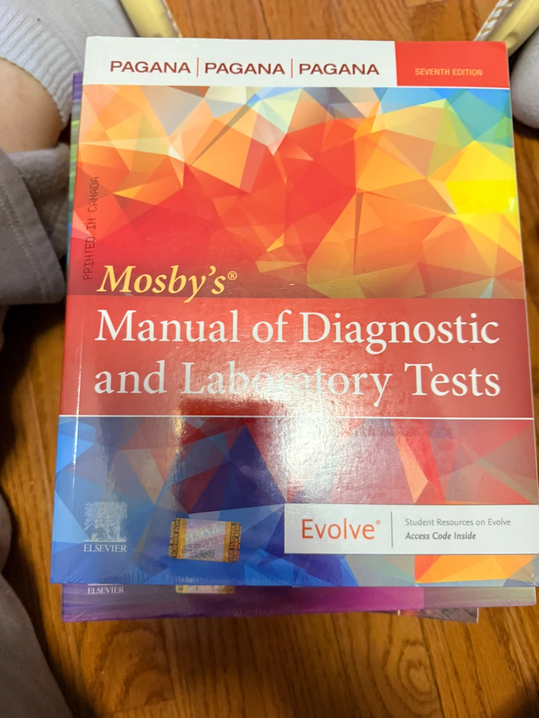 Mosby's Manual of Diagnostic and Laboratory Tests,7th edition