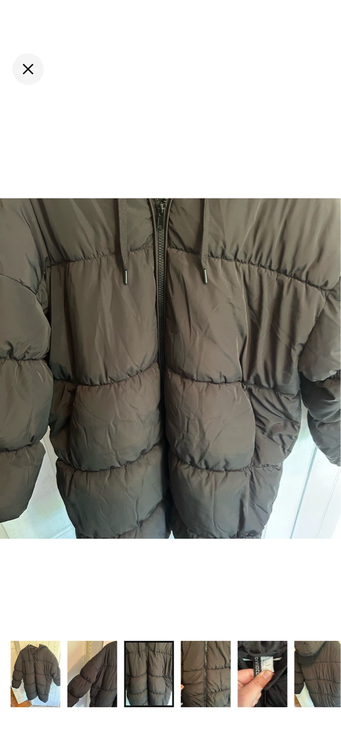 H&M Divided Black Puffer Coat - photo 4