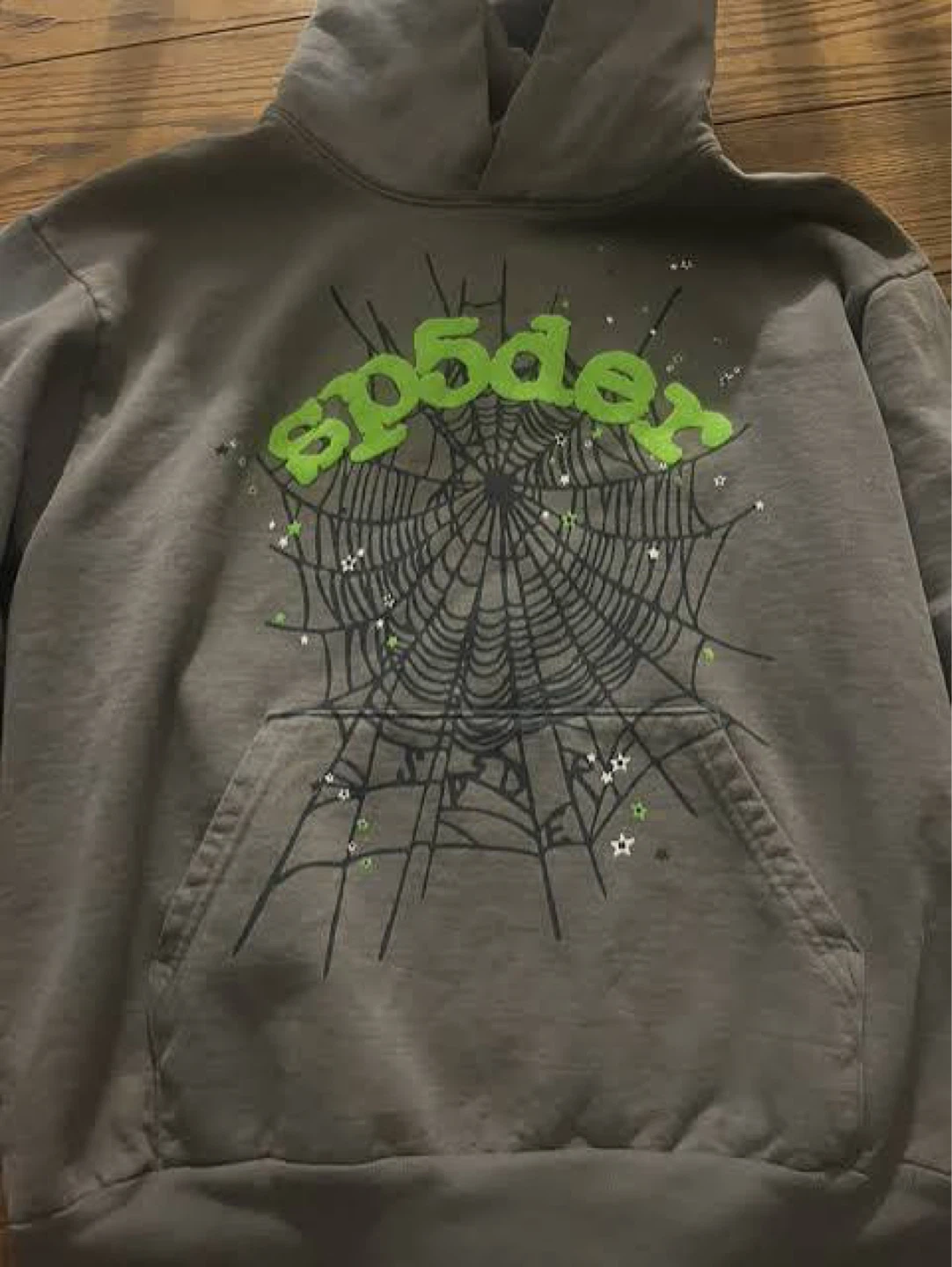 Spiderweb Graphic Hoodie - photo 2
