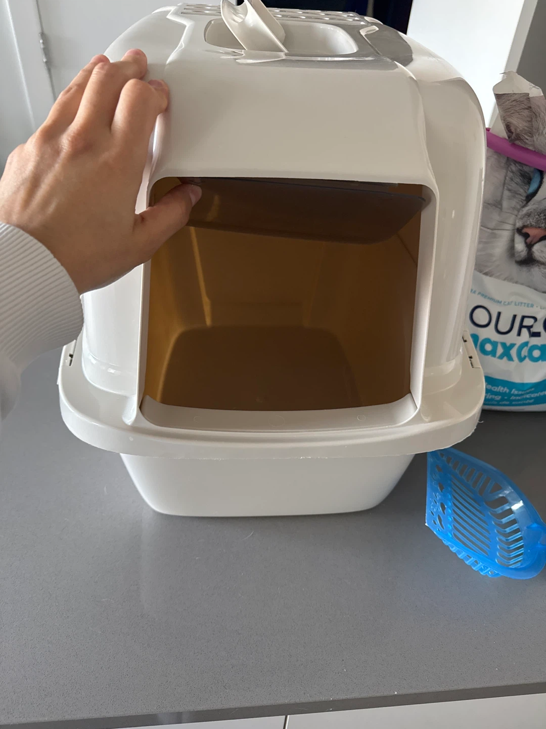 Moderna Cat Litter Box with Scoop - photo 3