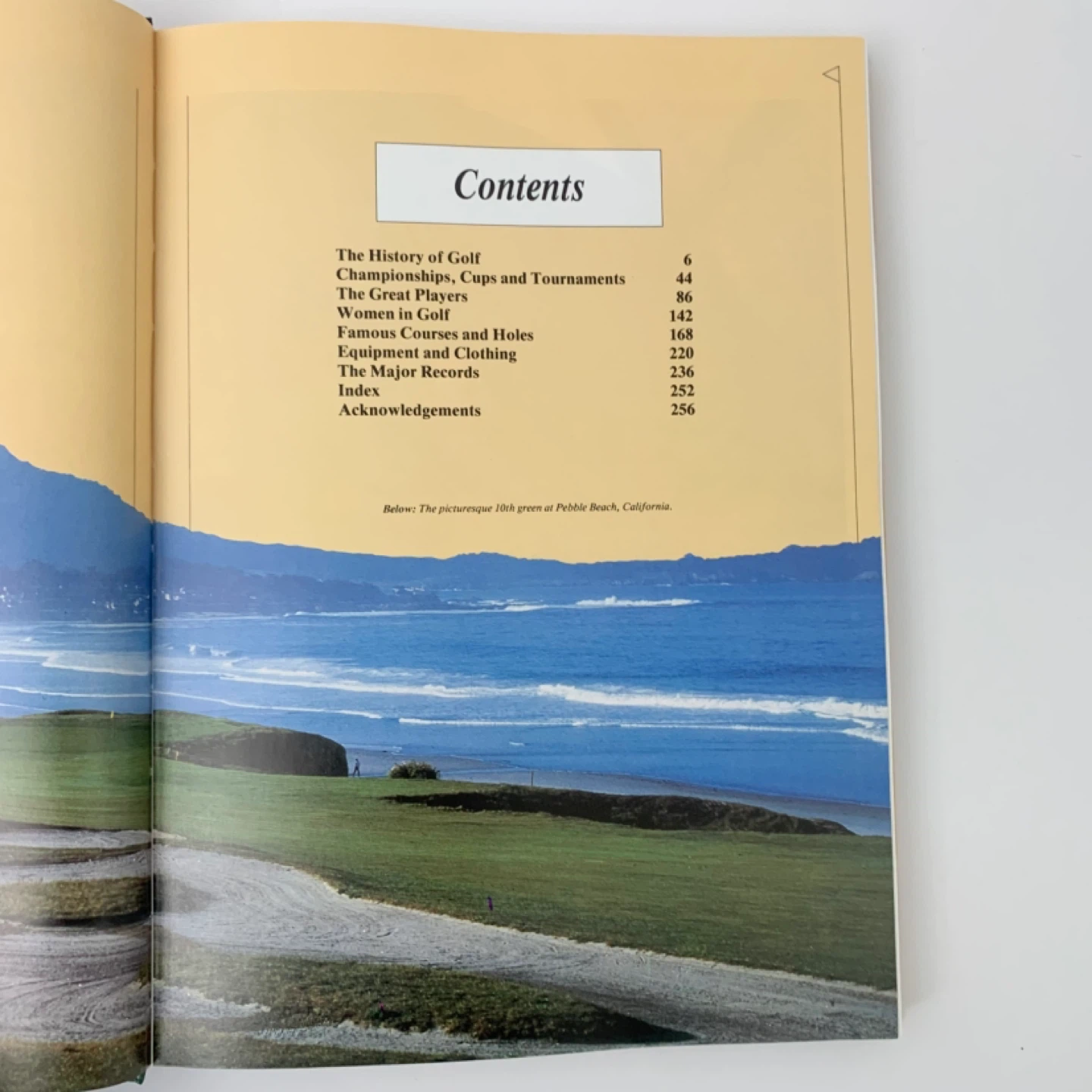 Golf Encyclopedia Book Illustrated World Golf History Books - photo 3