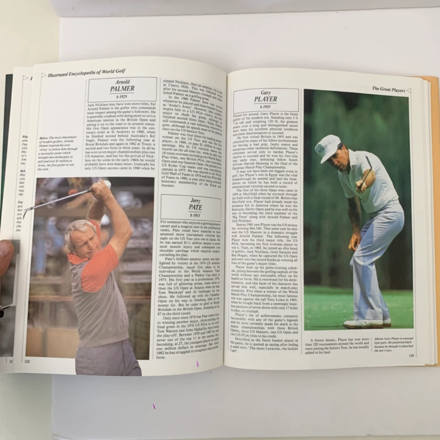 Golf Encyclopedia Book Illustrated World Golf History Books - photo 4