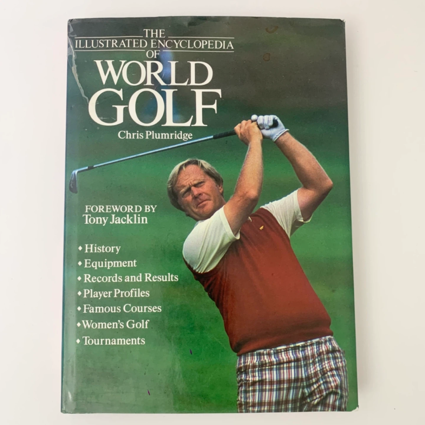 Golf Encyclopedia Book Illustrated World Golf History Books