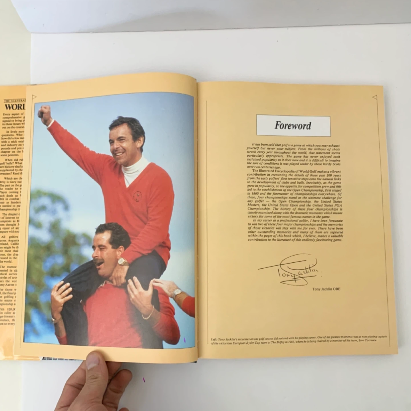 Golf Encyclopedia Book Illustrated World Golf History Books - photo 2