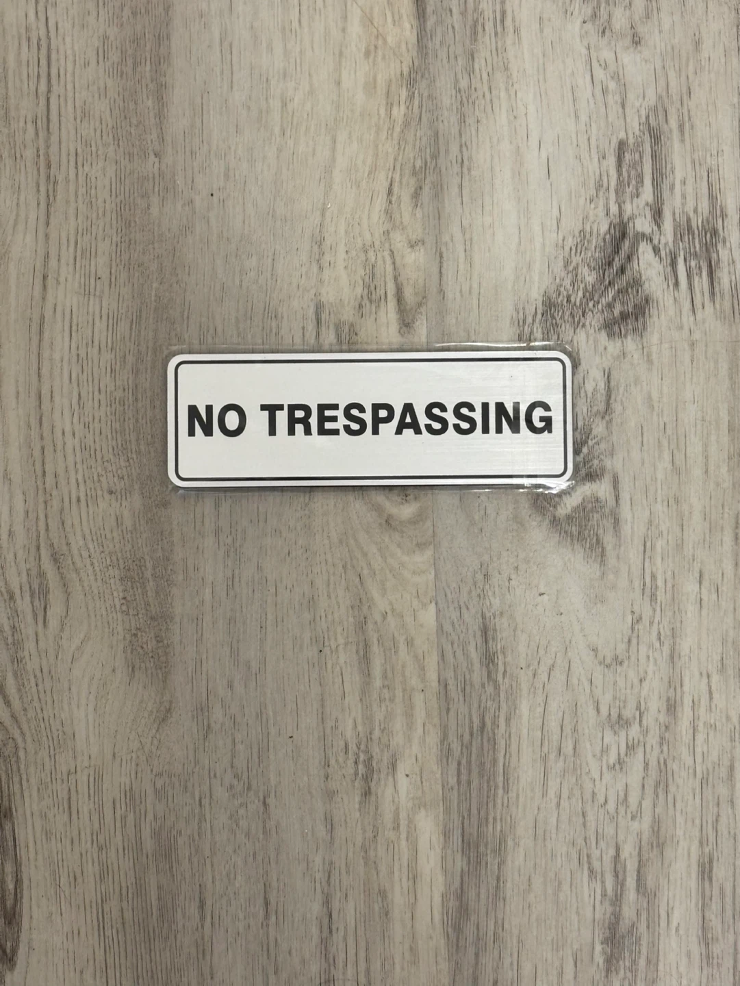 🌱 No Trespassing Sign 2 pack $15 OBO