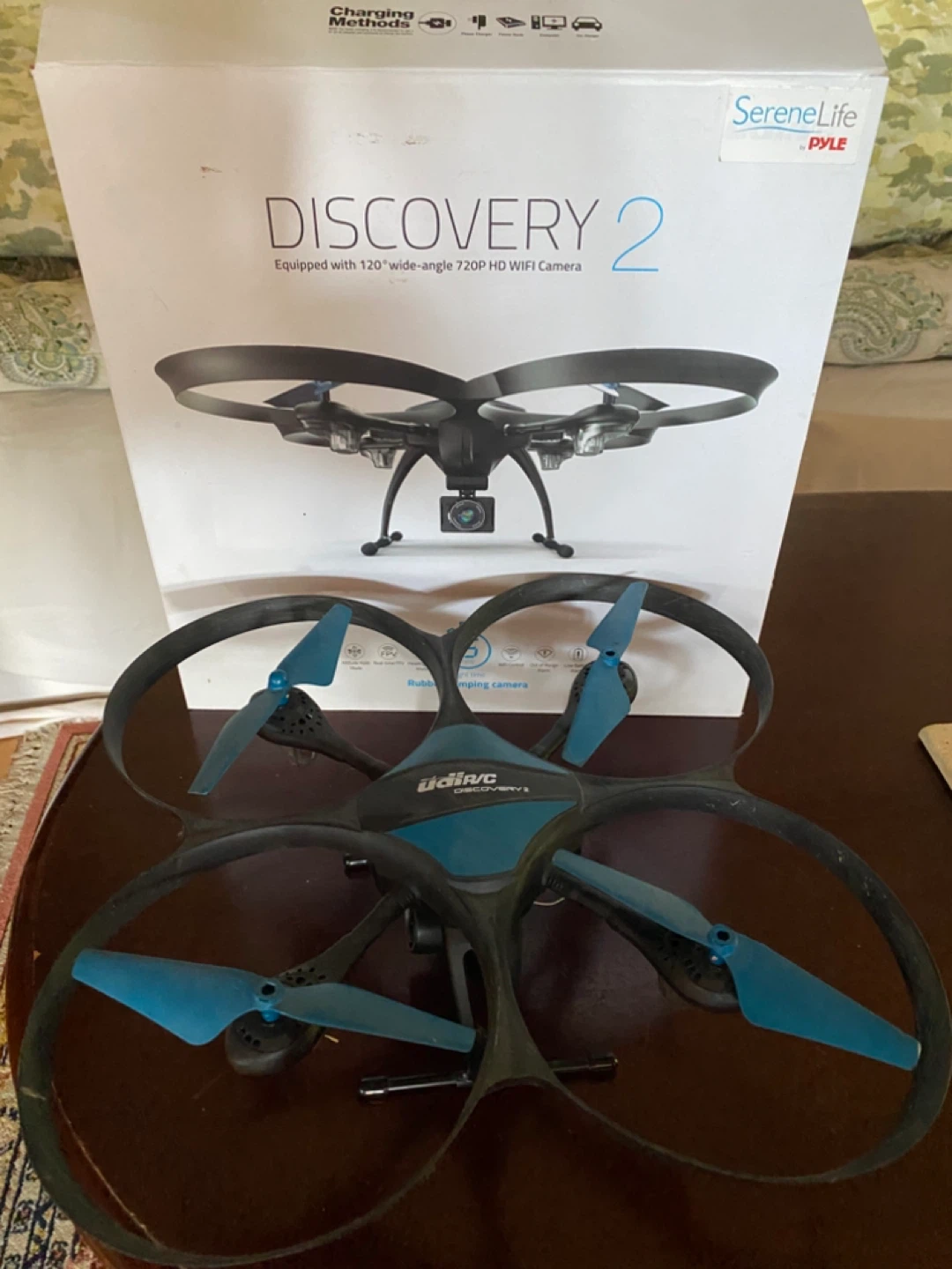 SereneLife Discovery 2 Drone with 720p WiFi Camera
