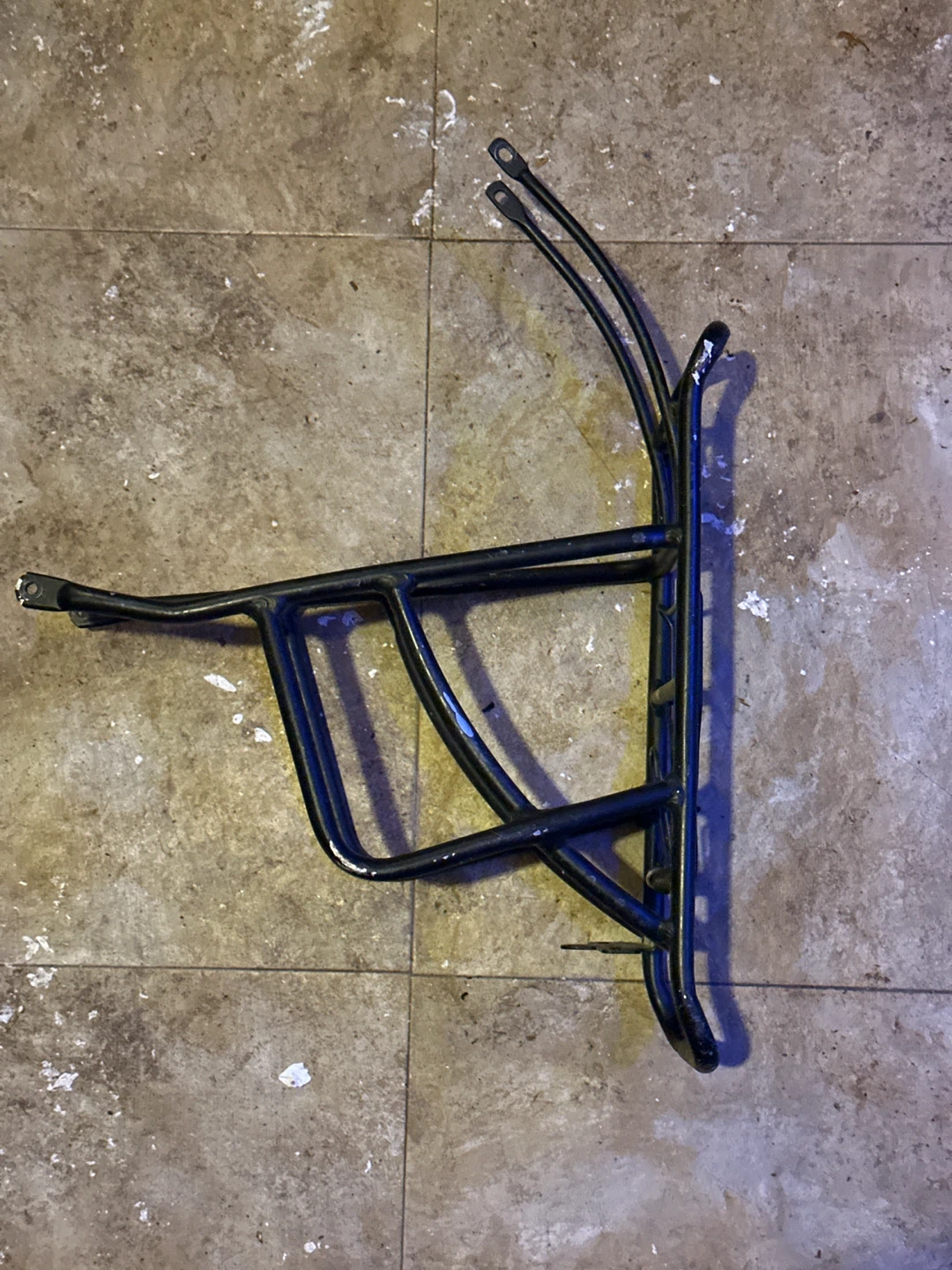 Black Metal Bicycle Rear Rack - photo 3