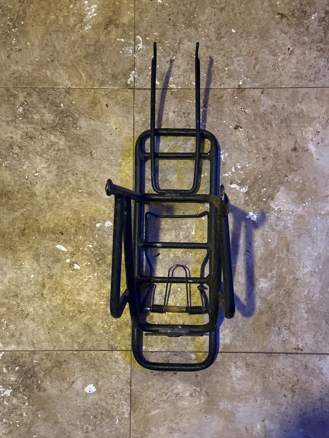Black Metal Bicycle Rear Rack - photo 2