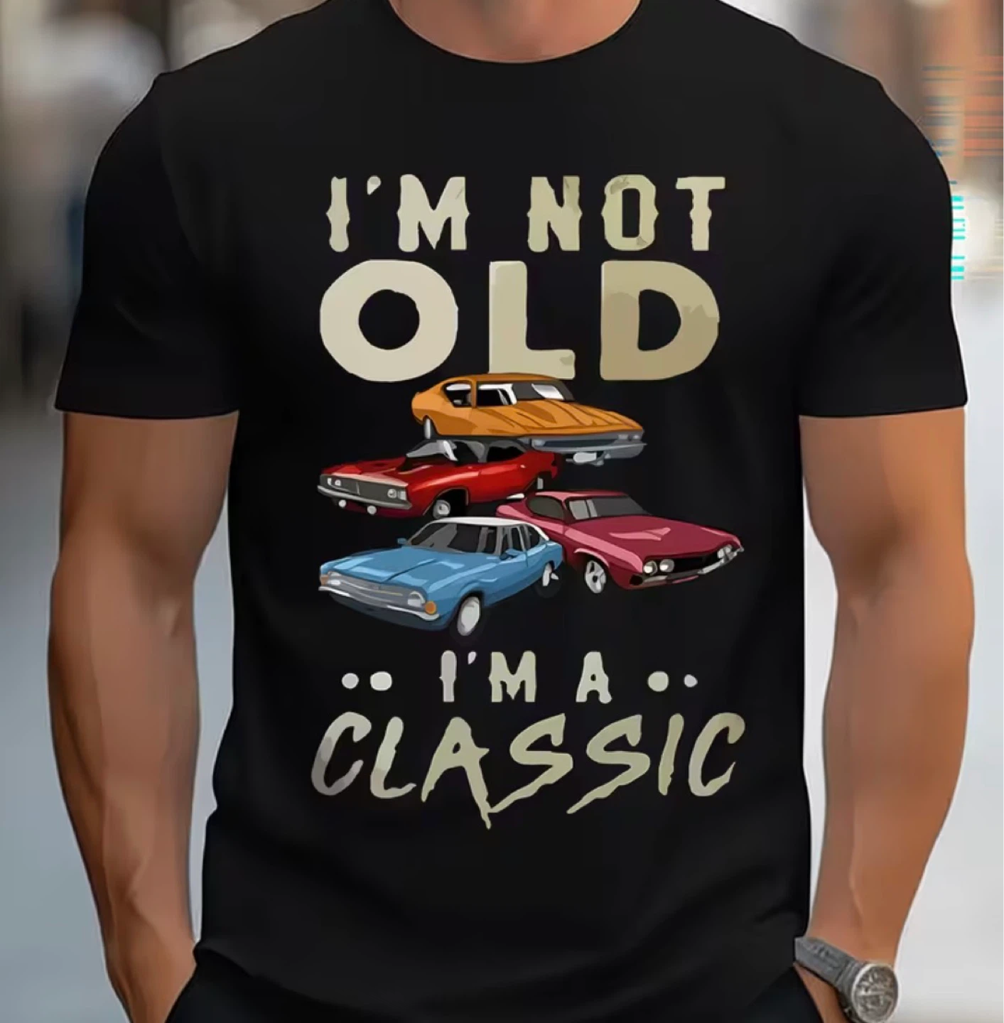 Men's "I'm Not Old, I'm A Classic" T-Shirt
